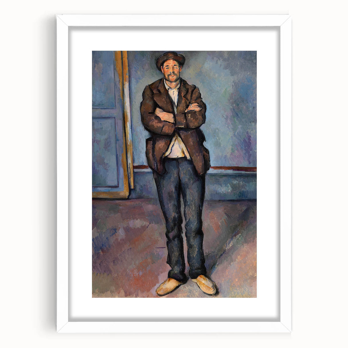 Impressionism Wall Art: Standing Peasant by Paul Cézanne Prints