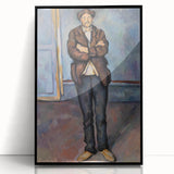 Impressionism Wall Art: Standing Peasant by Paul Cézanne Prints