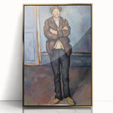 Impressionism Wall Art: Standing Peasant by Paul Cézanne Prints