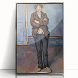 Impressionism Wall Art: Standing Peasant by Paul Cézanne Prints