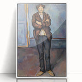 Impressionism Wall Art: Standing Peasant by Paul Cézanne Prints