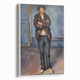 Impressionism Wall Art: Standing Peasant by Paul Cézanne Prints