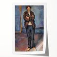 Impressionism Wall Art: Standing Peasant by Paul Cézanne Prints