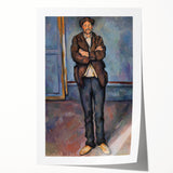 Impressionism Wall Art: Standing Peasant by Paul Cézanne Prints
