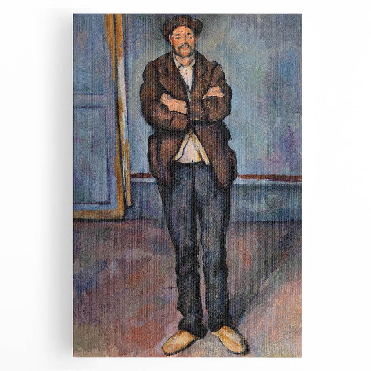 Impressionism Wall Art: Standing Peasant by Paul Cézanne Prints