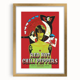 Red Hot Chili Peppers Weston Park Poster | Vintage Rock Art