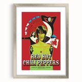 Red Hot Chili Peppers Weston Park Poster | Vintage Rock Art
