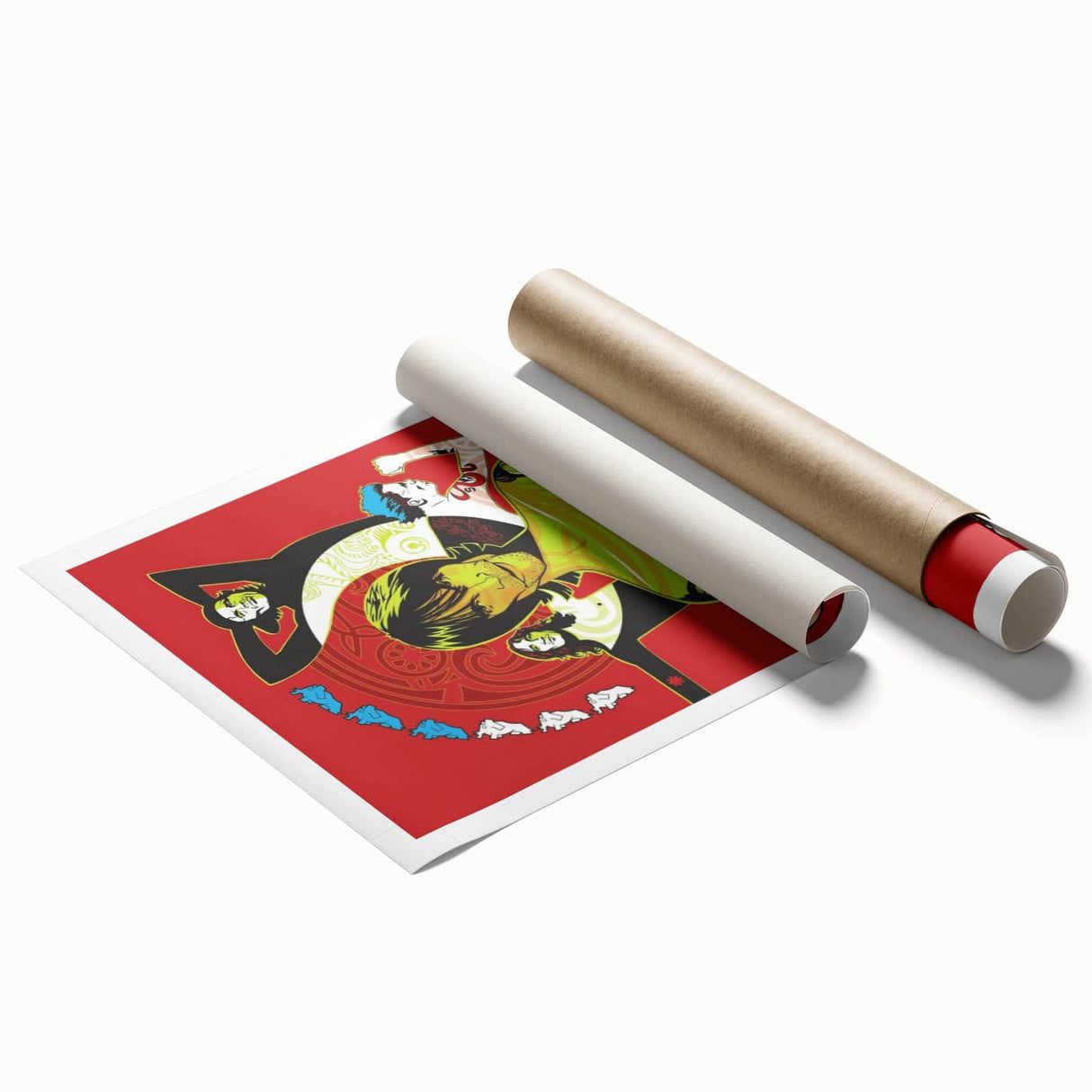 Red Hot Chili Peppers Weston Park Poster | Vintage Rock Art