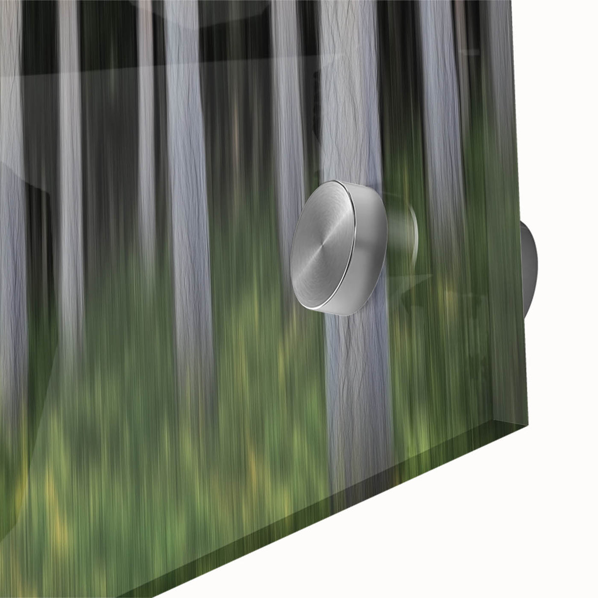 Vertical Forest Flow – Dynamic Abstract Tree Motion Wall Art