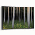 Vertical Forest Flow – Dynamic Abstract Tree Motion Wall Art