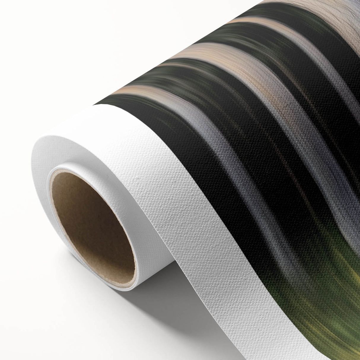 Vertical Forest Flow – Dynamic Abstract Tree Motion Wall Art