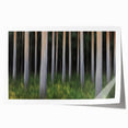 Vertical Forest Flow – Dynamic Abstract Tree Motion Wall Art