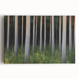Vertical Forest Flow – Dynamic Abstract Tree Motion Wall Art