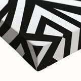 Bold Geometric Black and White Wall Art – Framed & Canvas