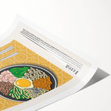 Extra large wall art featuring line art flowers in monochrome, rolled print format, suitable for large living room spaces.