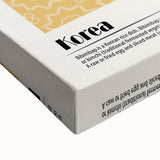 Large art canvas featuring a black and white landscape painting of food dishes, suited for bedroom wall decor.