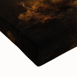 Haunted Jack O Lantern Halloween Canvas Art - Spooky Oil Painting