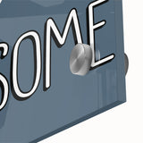 Simply Awesome Boys Room Wall Art – Kids Wall Art Prints for Playroom