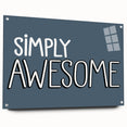 Simply Awesome Boys Room Wall Art – Kids Wall Art Prints for Playroom