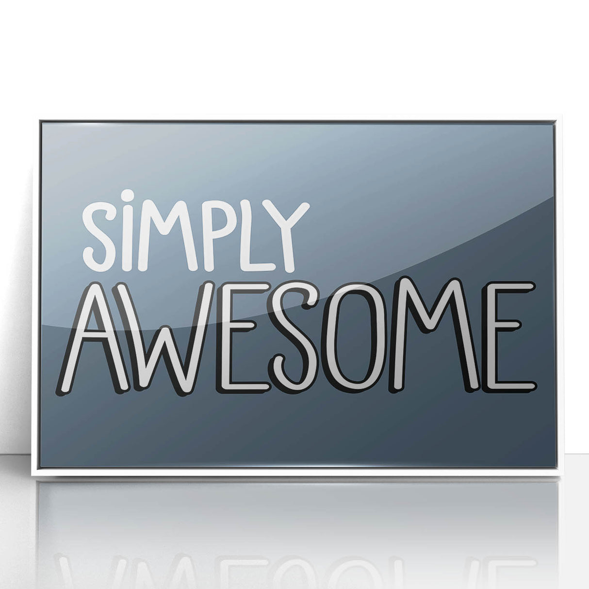 Simply Awesome Boys Room Wall Art – Kids Wall Art Prints for Playroom