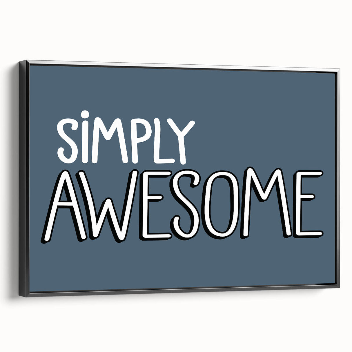 Simply Awesome Boys Room Wall Art – Kids Wall Art Prints for Playroom