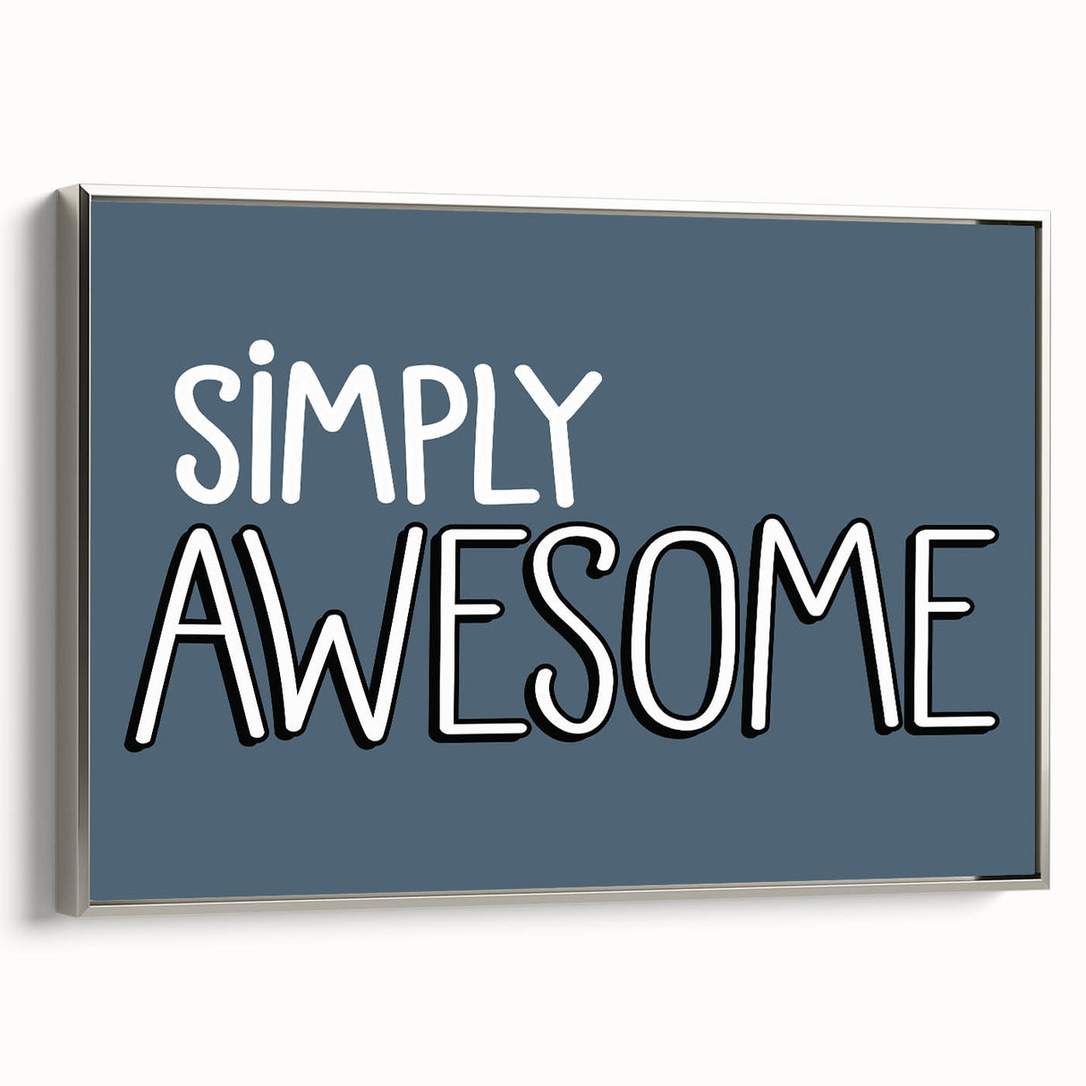 Simply Awesome Boys Room Wall Art – Kids Wall Art Prints for Playroom