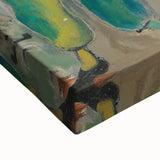 Expressive Circus Scene Art Print – Modern Clown & Performers Design