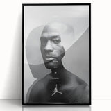 Modern Monochrome Pop Art Wall Art – Bold Black, White, Gray Canvas