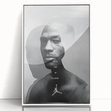 Modern Monochrome Pop Art Wall Art – Bold Black, White, Gray Canvas