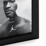 Modern Monochrome Pop Art Wall Art – Bold Black, White, Gray Canvas