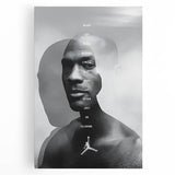 Modern Monochrome Pop Art Wall Art – Bold Black, White, Gray Canvas