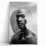 Modern Monochrome Pop Art Wall Art – Bold Black, White, Gray Canvas