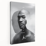 Modern Monochrome Pop Art Wall Art – Bold Black, White, Gray Canvas