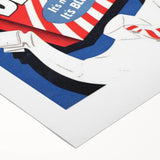 Retro Daz Detergent Poster - Vintage Laundry Room Wall Art