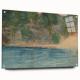 Realism Art Print - Blue Spring, Florida by Winslow Homer Canvas Art