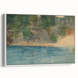 Realism Art Print - Blue Spring, Florida by Winslow Homer Canvas Art