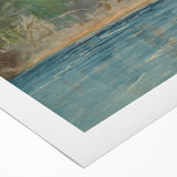 Realism Art Print - Blue Spring, Florida by Winslow Homer Canvas Art