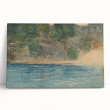 Realism Art Print - Blue Spring, Florida by Winslow Homer Canvas Art
