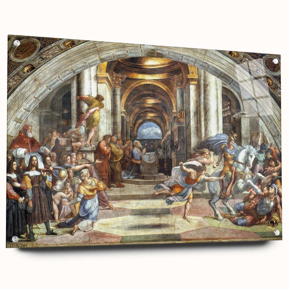 Renaissance Art Prints - Raphael’s The Expulsion of Heliodorus Masterpiece