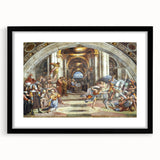 Renaissance Art Prints - Raphael’s The Expulsion of Heliodorus Masterpiece