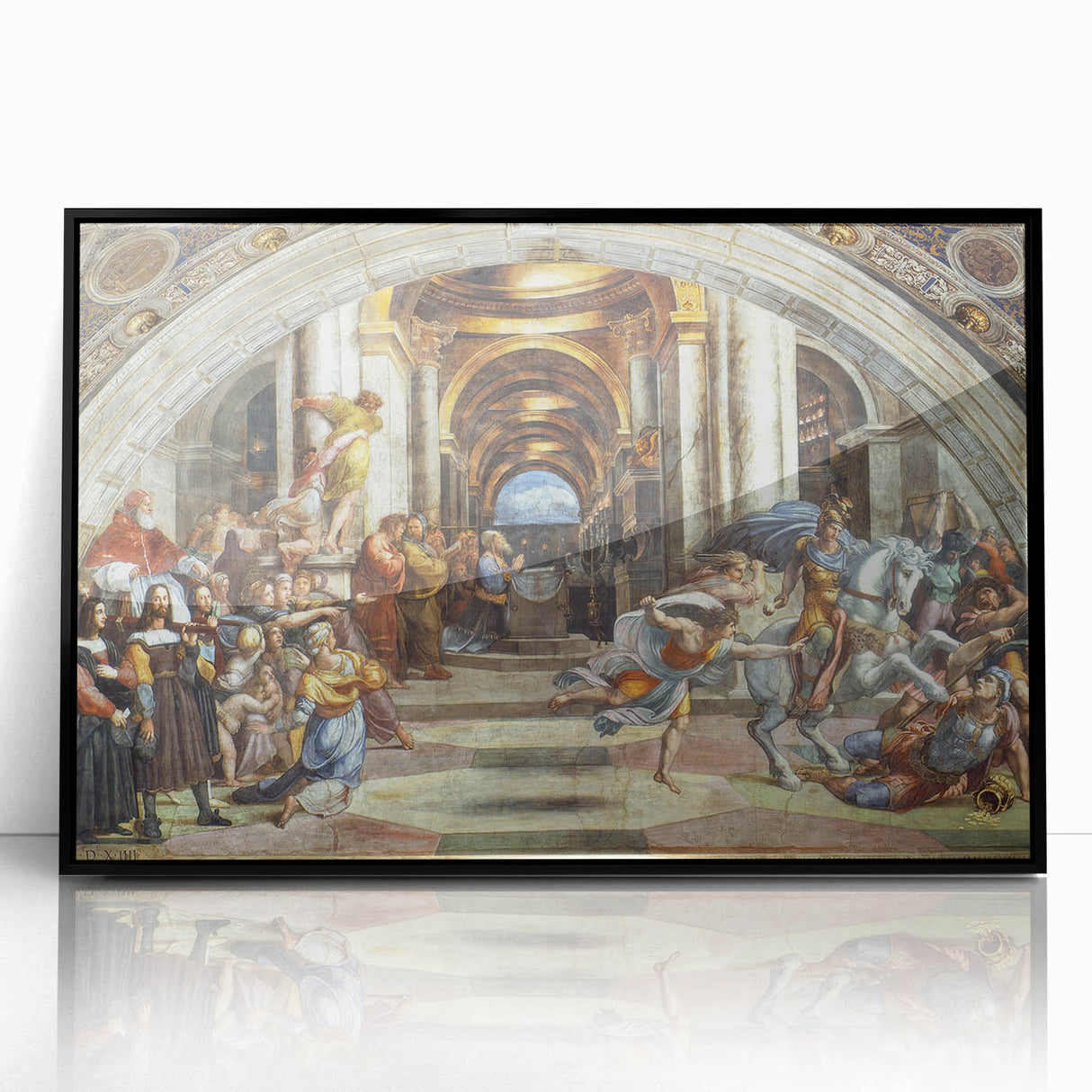 Renaissance Art Prints - Raphael’s The Expulsion of Heliodorus Masterpiece