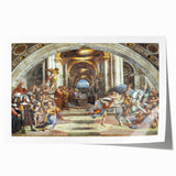 Renaissance Art Prints - Raphael’s The Expulsion of Heliodorus Masterpiece
