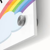 Play Rainbow Wall Art - Kids Inspirational Playroom Decor