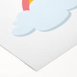 Play Rainbow Wall Art - Kids Inspirational Playroom Decor