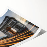 Extra large wall art featuring line art flowers in muted tones, ideal for large living room wall decor.