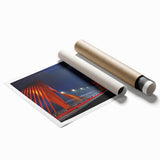 Extra large rolled print of a floral scene in Latvia, featuring soft pastel colors, ideal for classy bathroom wall art.