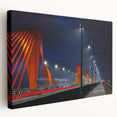 Large art of a European Latvia landscape on stretched canvas, with green and earth tones, ideal for kitchen wall art.