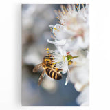 Black and white abstract design on large stretched canvas, ideal for kitchen wall art.