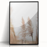 Large abstract wall art in mid-century modernist style, featuring organic shapes in orange and teal on a black acrylic frame.