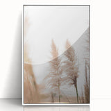 Art deco poster featuring a minimalist summer design in soft pastel shades on white acrylic, suitable for nursery wall art.